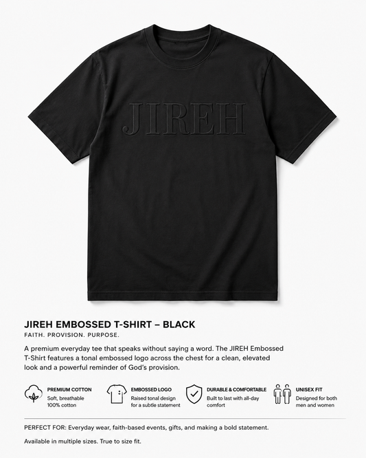 Jireh Embossed Tshirt
